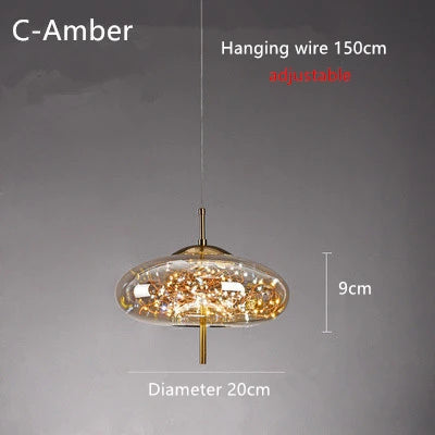 Full Of Star Luxury Long Line Pendant Light