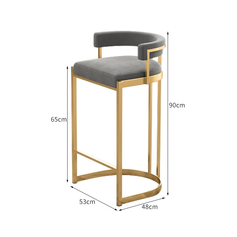 Modern Nordic Kitchen Dining Stools