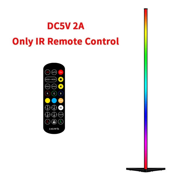LED Floor Lamp with Remote Control