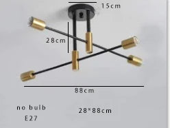 Modern LED Edison Bulbs Chandelier