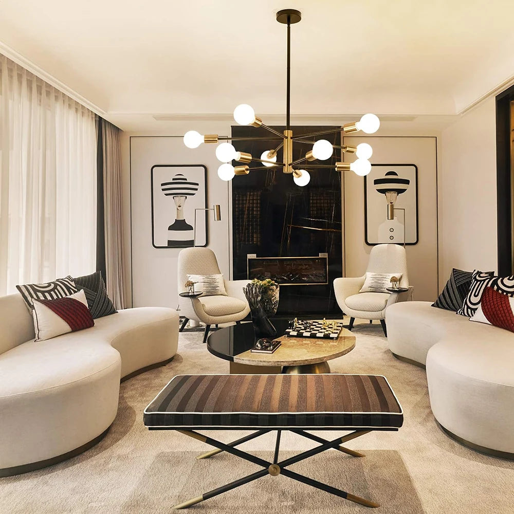 Modern LED Edison Bulbs Chandelier