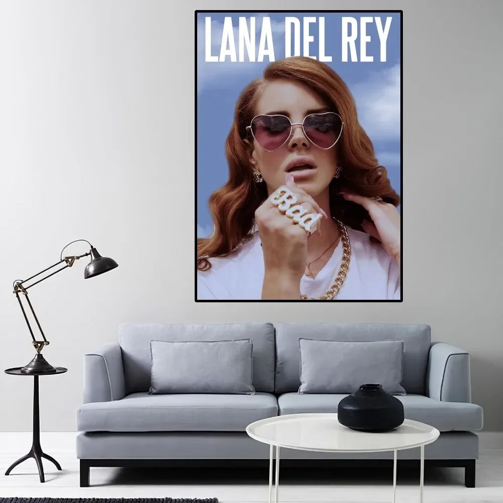 Singer Lana Del Rey Poster