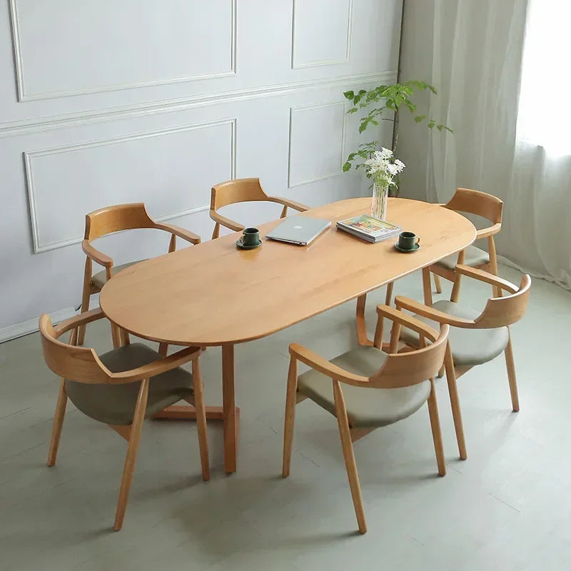 Stylish Wooden Dining Table Set