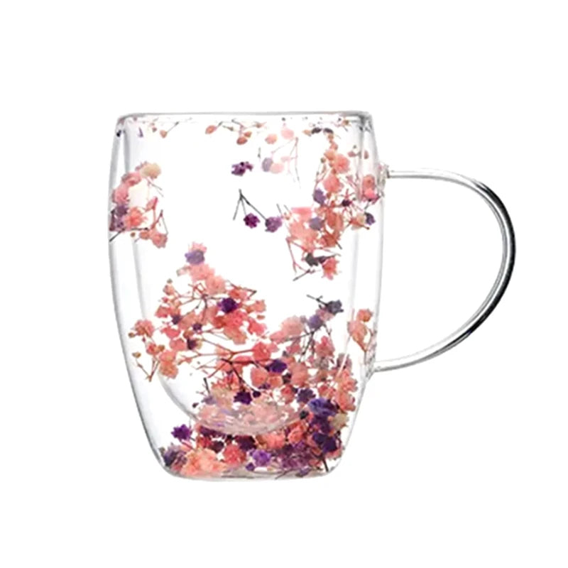 Flower Glass Espresso Cup