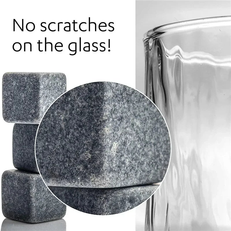 6pcs/lot Whiskey Stone Cooler