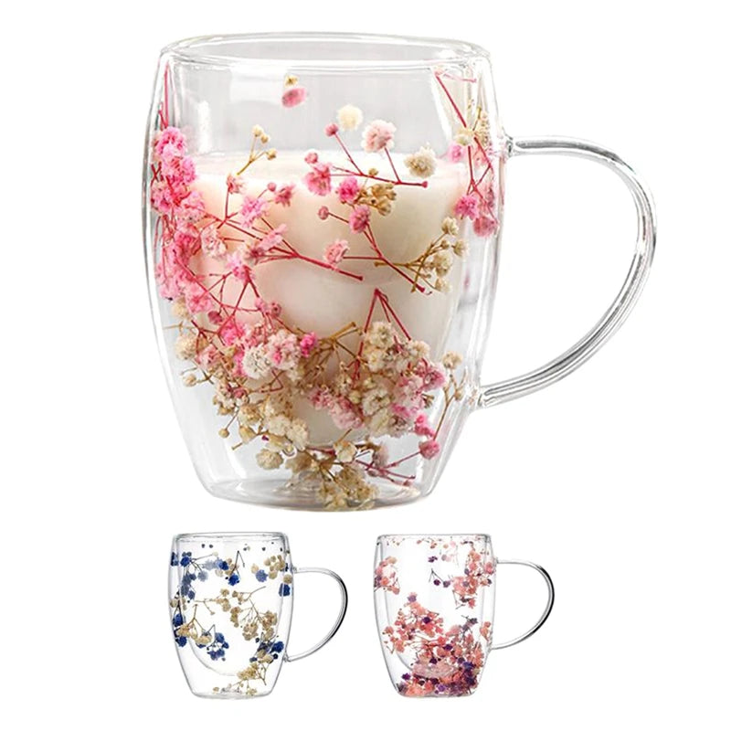 Flower Glass Espresso Cup