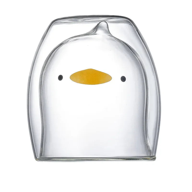 Double Layer Animal Style Glass