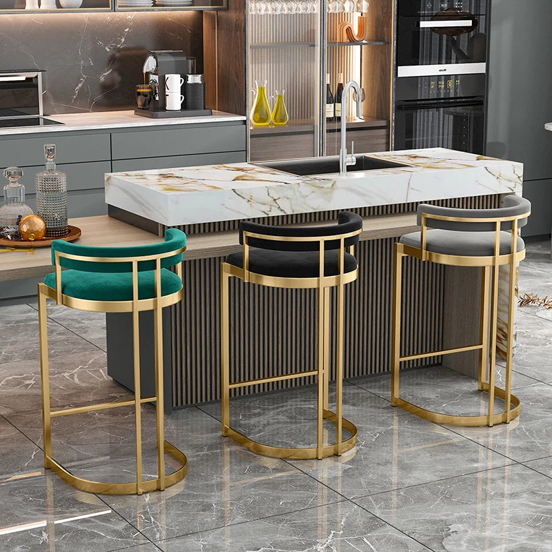 Modern Nordic Kitchen Dining Stools