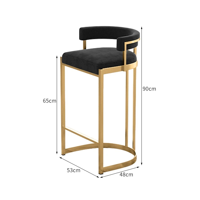 Modern Nordic Kitchen Dining Stools