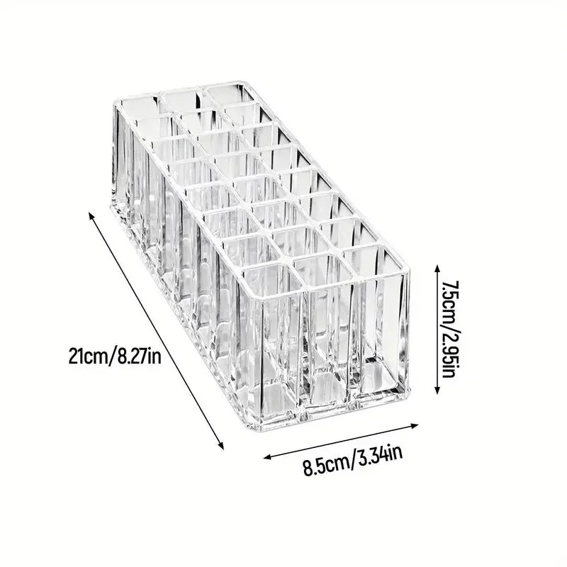 24 Grid Acrylic Make Up Organiser