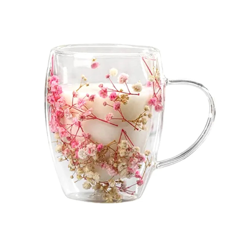 Flower Glass Espresso Cup